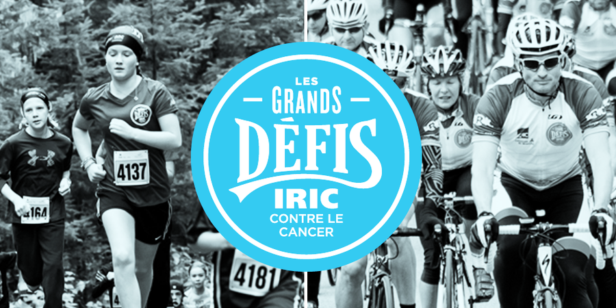 Plusieurs Grands Défis en septembre, à Montréal et en Mauricie, avec l'IRIC
