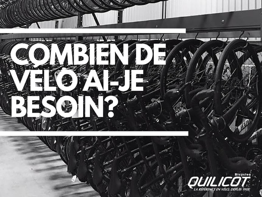 Sagesse de shop: Combien de vélo ai-je besoin?