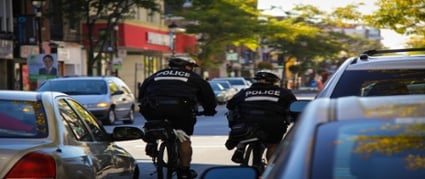 Métier : policier à vélo