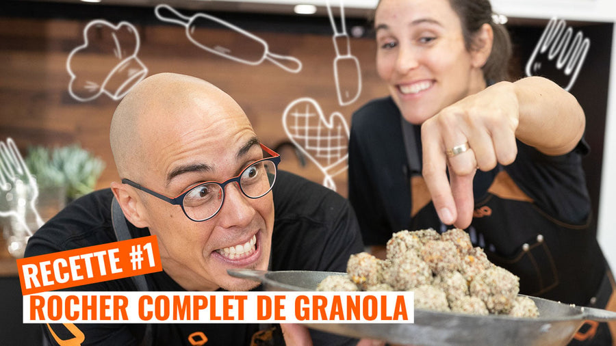 RECETTE - Rocher complet de granola au miel d'été