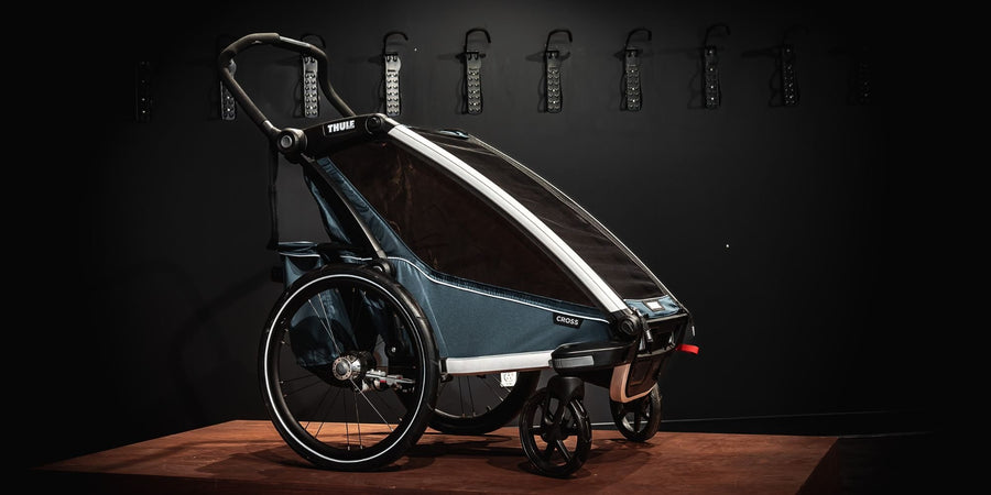 Découvrez la gamme Thule de remorques pour enfants