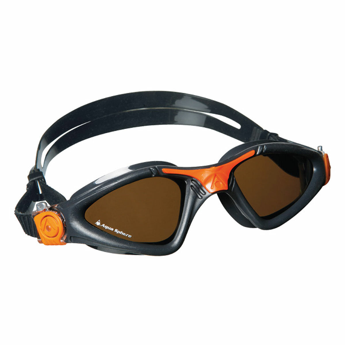 Lunette de natation aquaspere Kayenne polarized lens - orange/gris