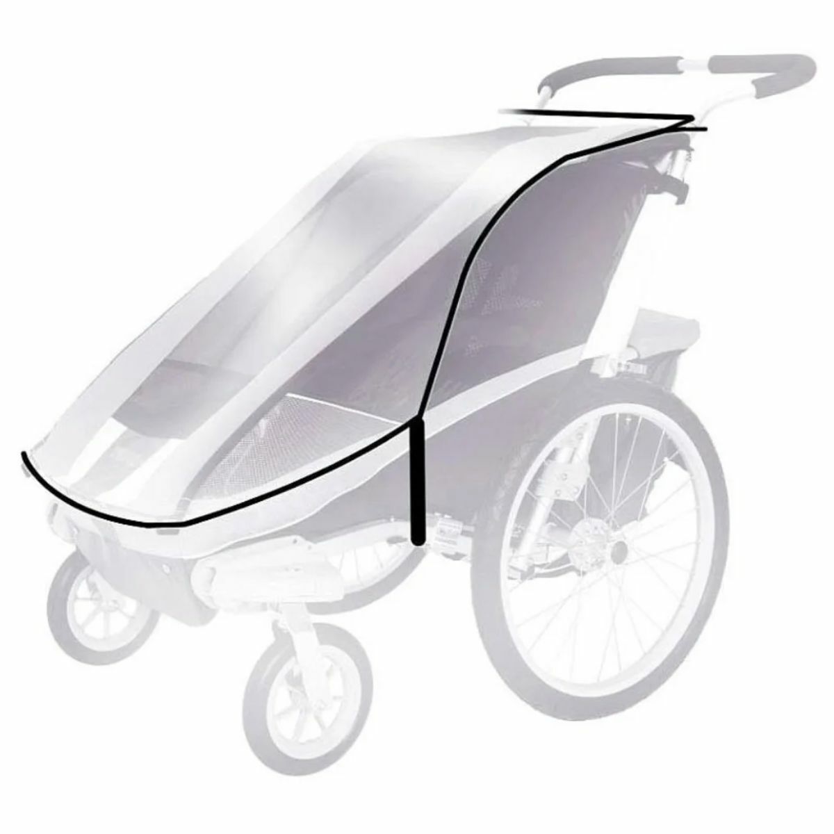 Housse contre la pluie Thule Chariot - Cougar/CX1