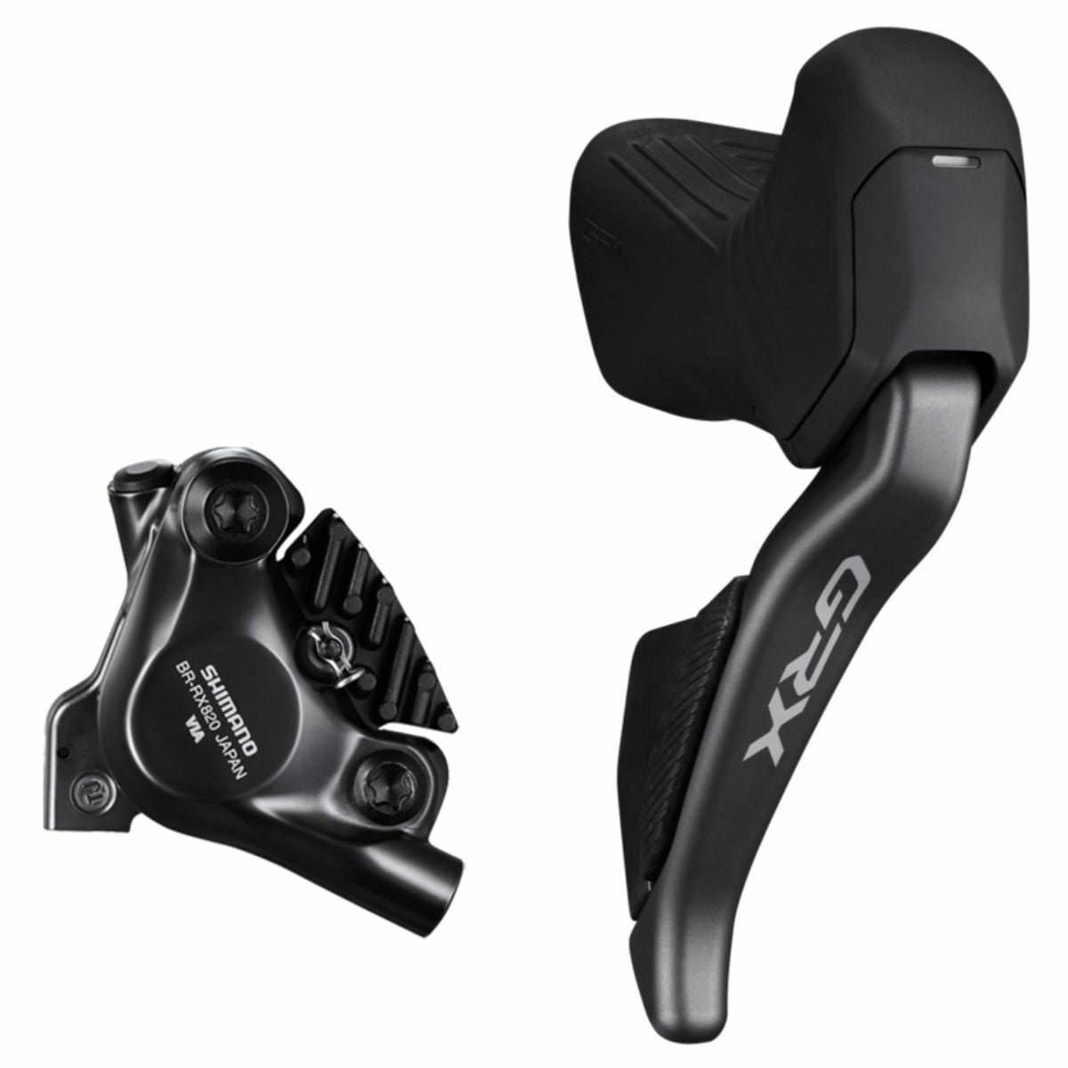 Manette de frein/vitesse arrière Shimano GRX DI2 ST-RX825 avec étrier BR-RX820
