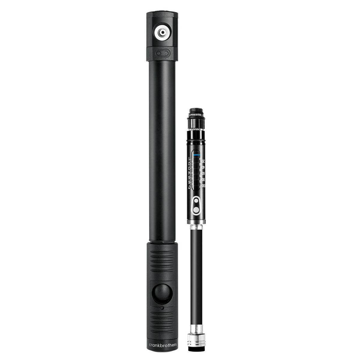 Pompe Crankbrothers Klic HP avec manomètre