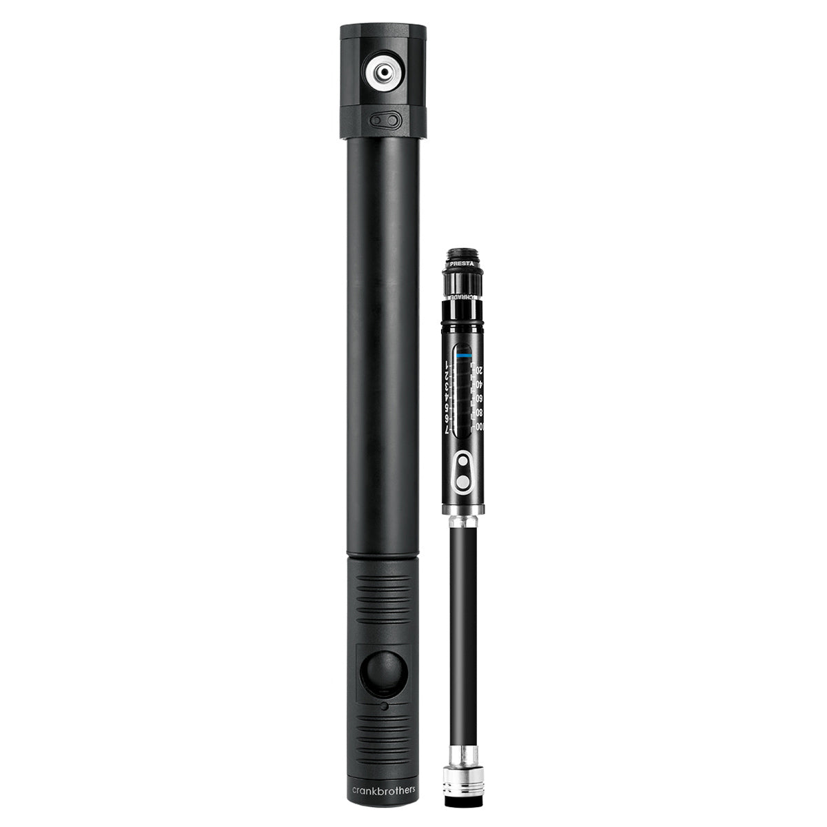 Pompe Crankbrothers Klic HV avec manomètre