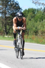 Jean-Philippe Wauthier au triathlon Ironman de Mont-Tremblant