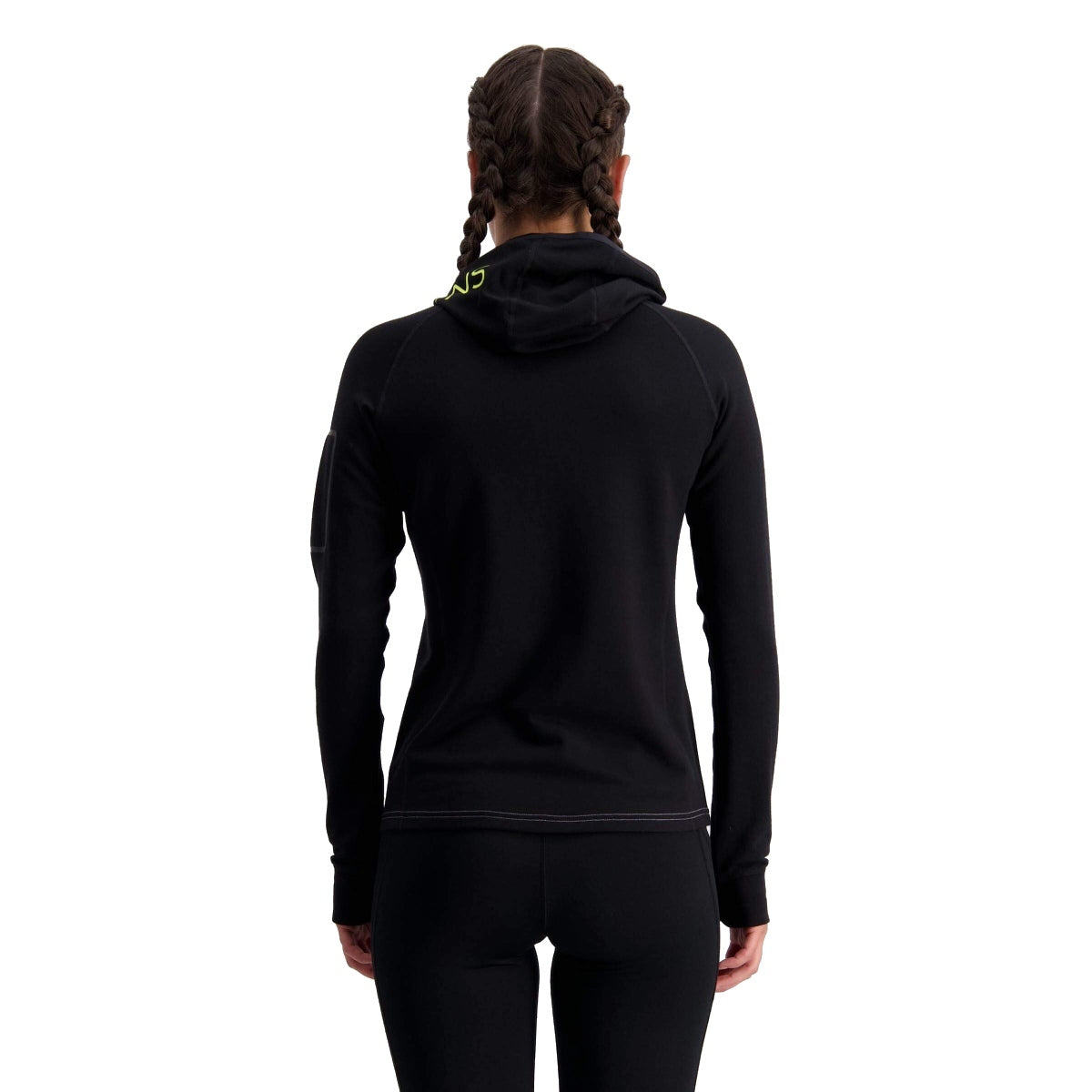 VESTE A CAPUCHE MONS ROYALE ASCEND MIDI