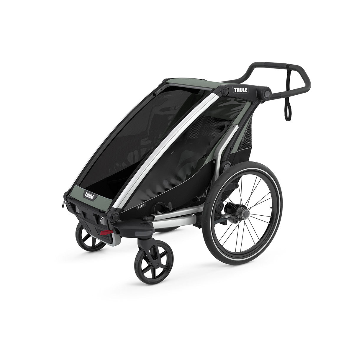 Thule Lite 1 Trailer with Bike and Strolling Kit