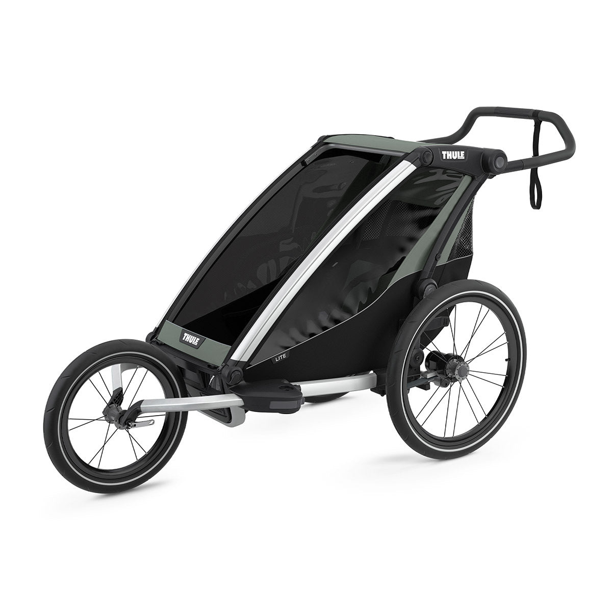 Thule Lite 1 Trailer with Bike and Strolling Kit