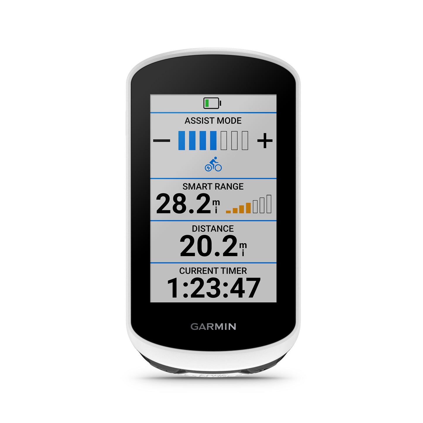 Cyclomètre Garmin Edge Explorer 2 Power ensemble blanc