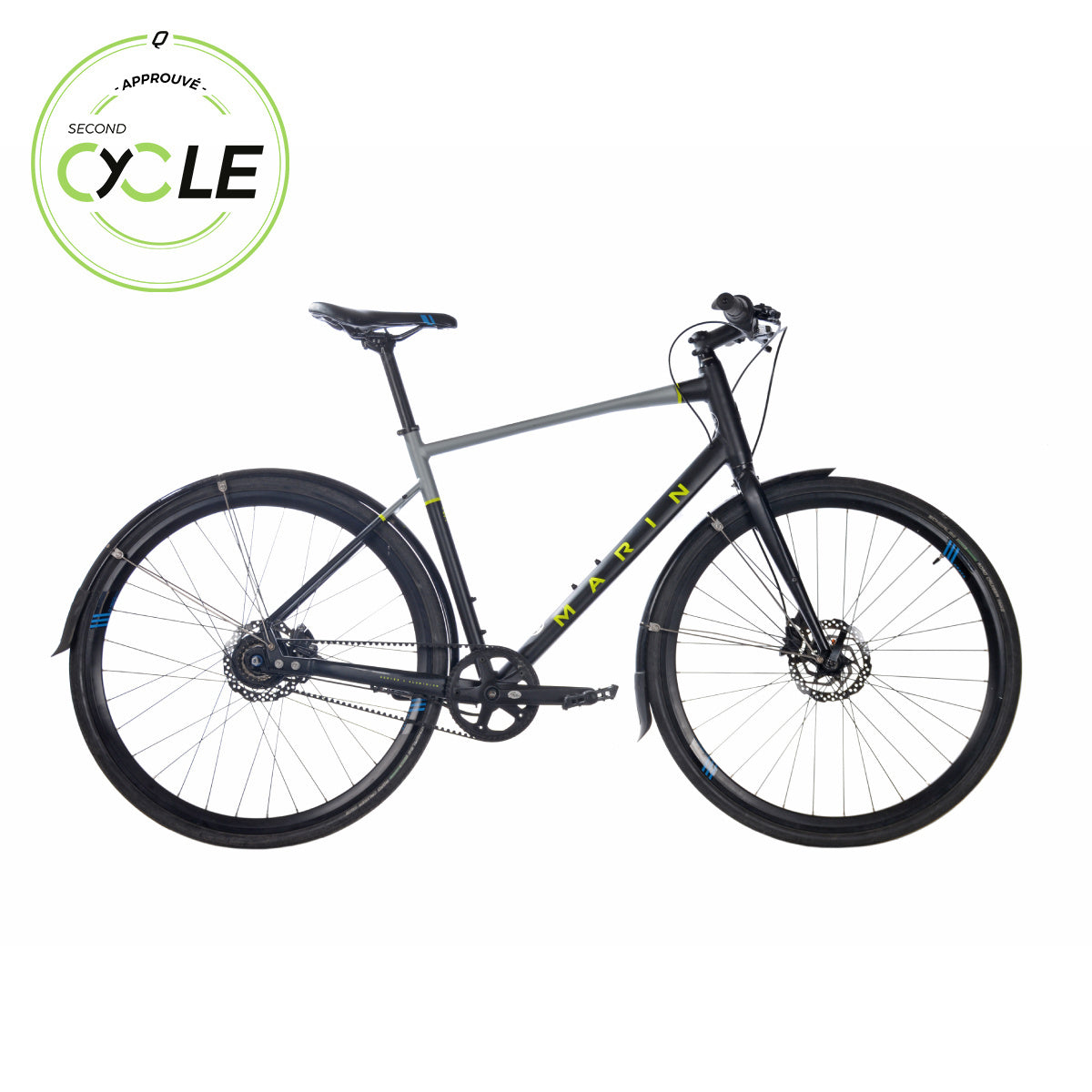 Marin Presidio 3 Noir Jaune Large 2022