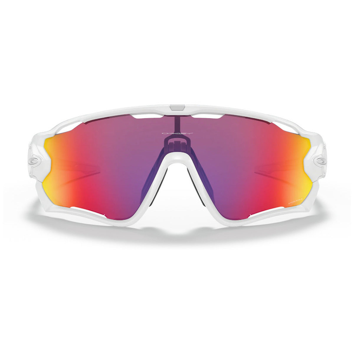 Lunettes Oakley Jawbreaker blanc poli prizm road