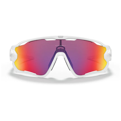 Lunettes Oakley Jawbreaker blanc poli prizm road