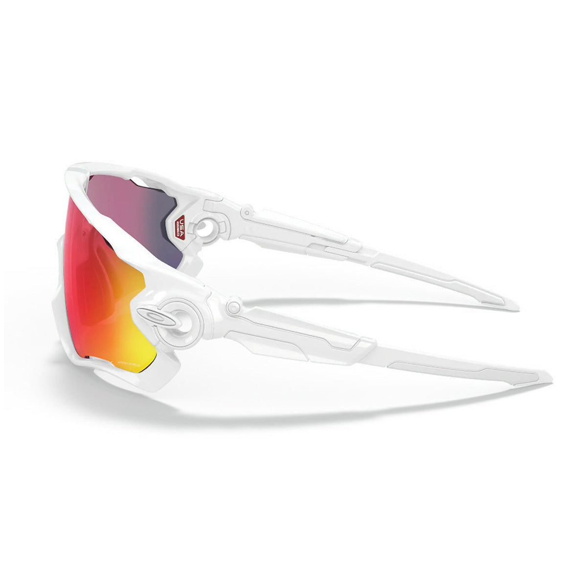 Lunettes Oakley Jawbreaker blanc poli prizm road