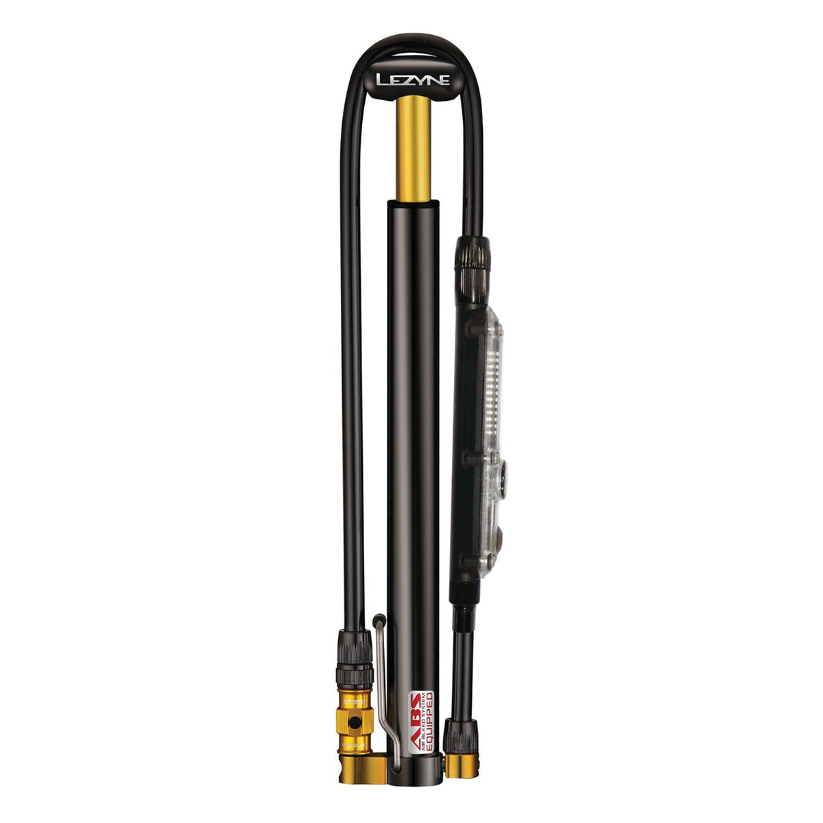 Pompe Lezyne Micro floor drive HP/HPG avec manomètre noir