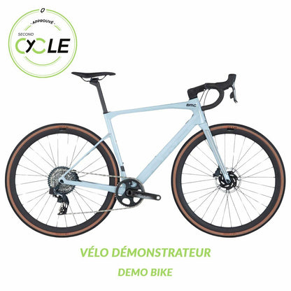 BMC Roadmachine X One Force AXS Bleu pâle 54cm Démonstrateur
