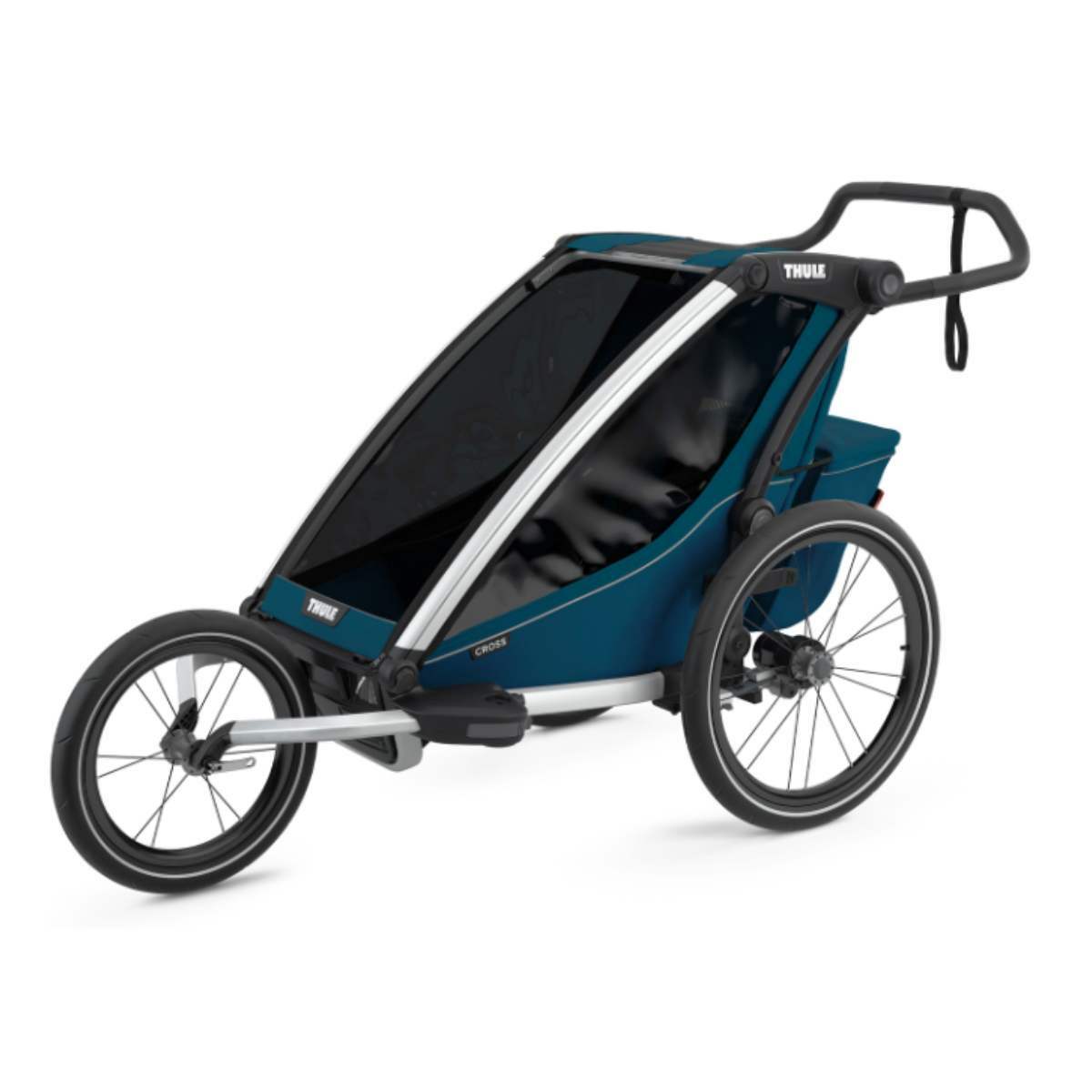 Thule Cross 2 Trailer with Biking and Strolling Kits