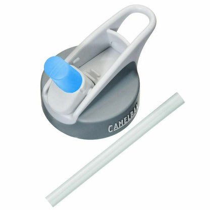 Camelbak eddy kids cap, blue bite valve, straw