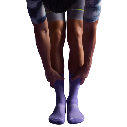 Chaussettes Givelo G-Logo mauve