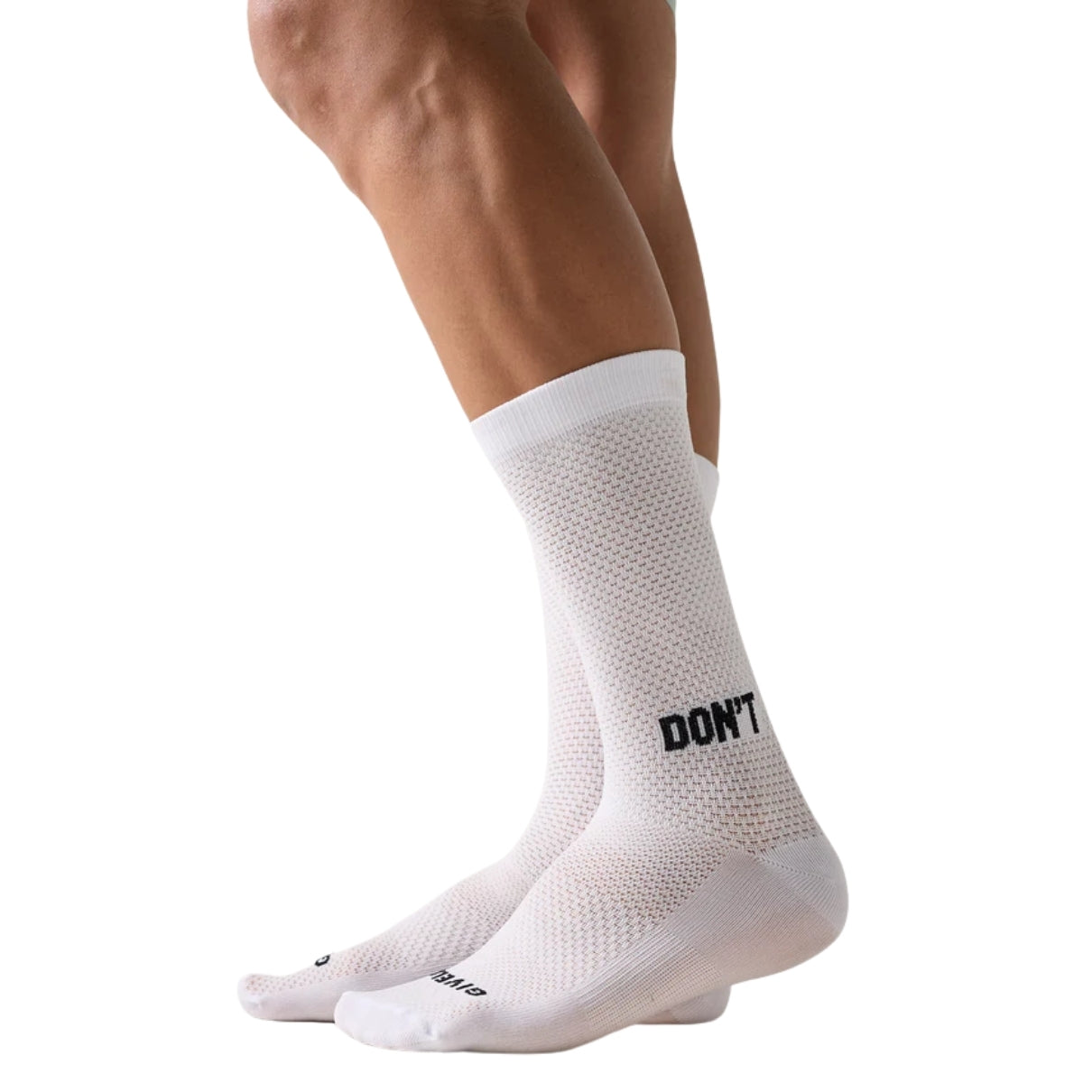 Givelo Ultra Don't Settle White Socks – Bicycles Quilicot