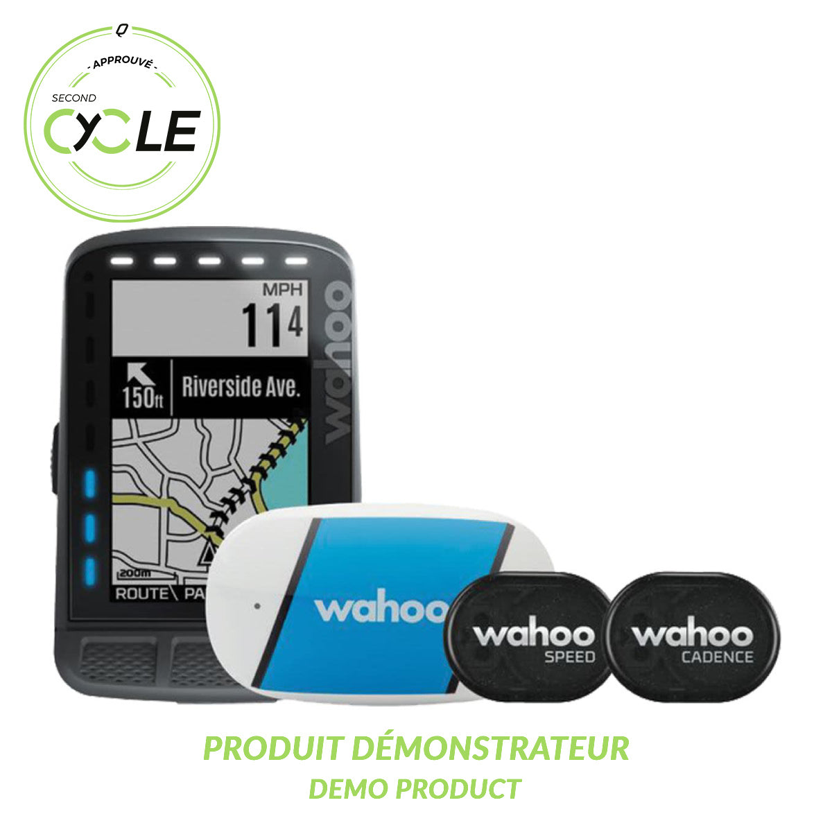 Cyclomètre Wahoo ELEMNT ROAM (ensemble) Démonstrateur