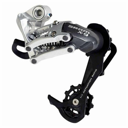 SRAM X9 Rear Derailleur Long Cage Silver