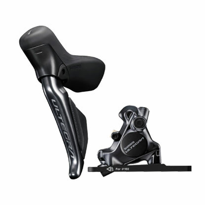 Manette de frein/vitesse avant Shimano GRX DI2 ST-RX825 avec étrier BR-RX820