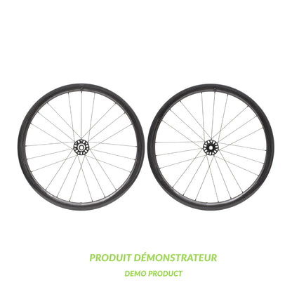 Roues Fulcrum Speed 40 CMPTZN disque 2-Way-Fit Shimano démonstrateur