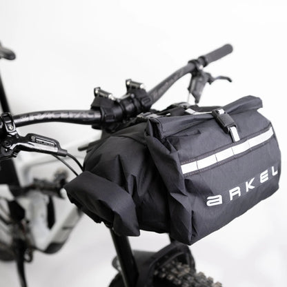 Sac de guidon Arkel rollpacker avant 15  - avec support -noir