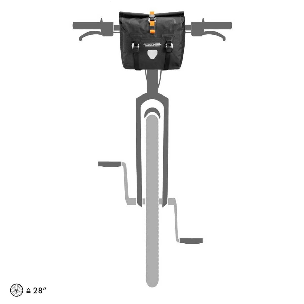 Sac de guidon Ortlieb Handlebar-Pack QR 11l Noir mat