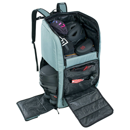 Sac à dos Evoc gear bag 90 L gris acier