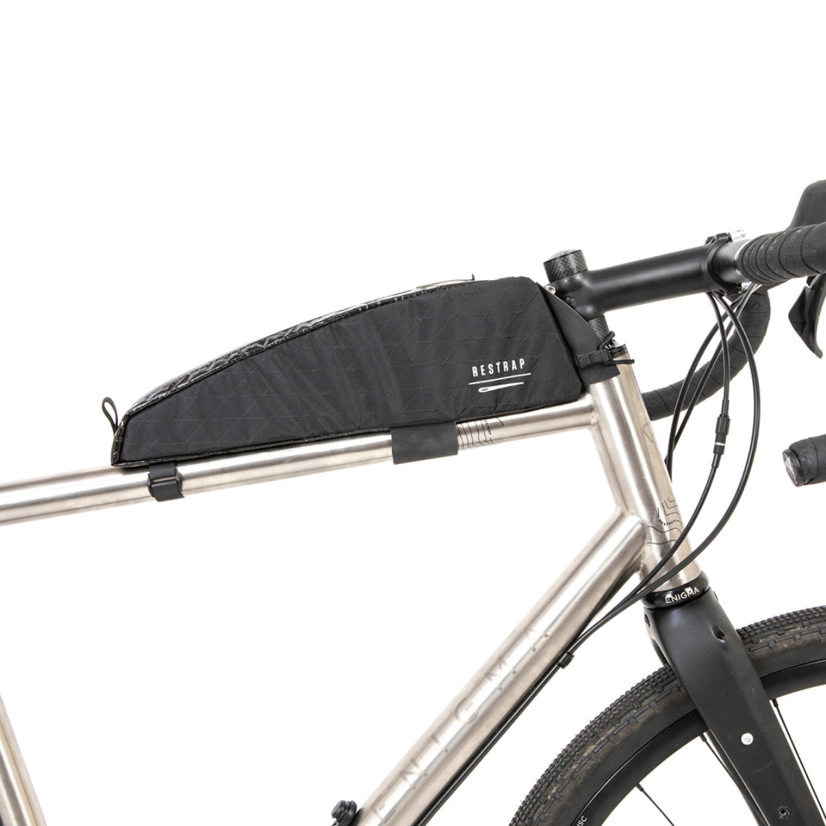 Restrap Race Top Tube V2 Top Tube Bag Black