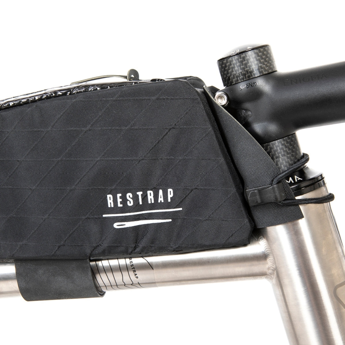 Restrap Race Top Tube V2 Top Tube Bag Black