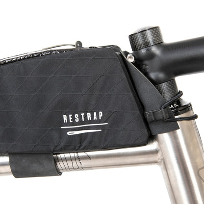 Restrap Race Top Tube V2 Top Tube Bag Black