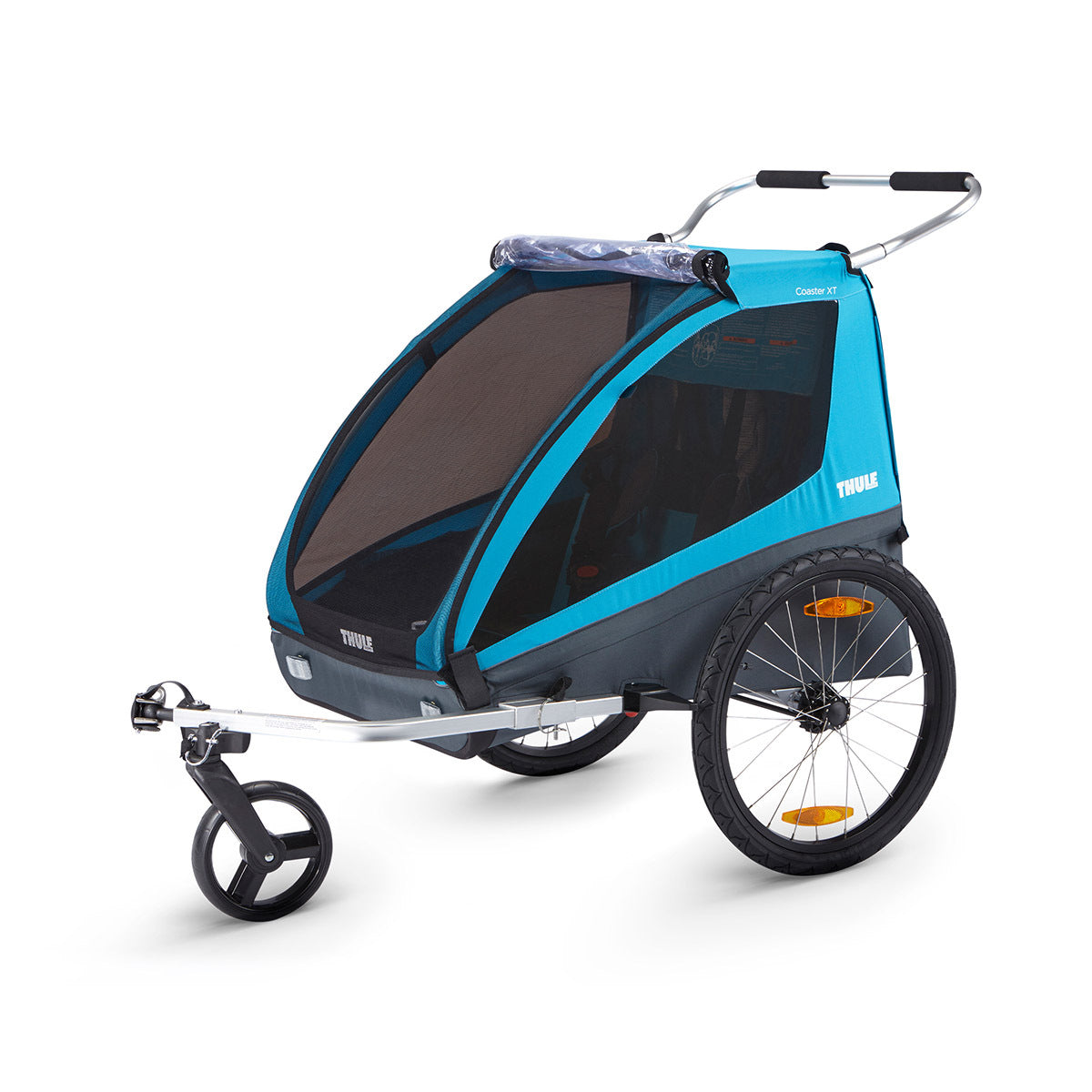 Thule Coaster XT with Biking and Stroller Kit