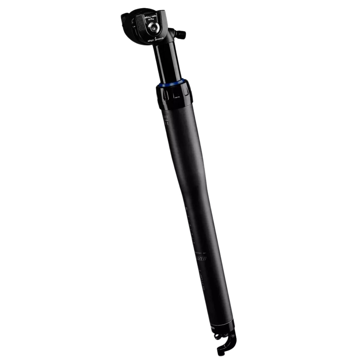 Tige de selle Specialized command post XCP - 27.2mm x 350mm - débattement de 35mm - Boite ouverte