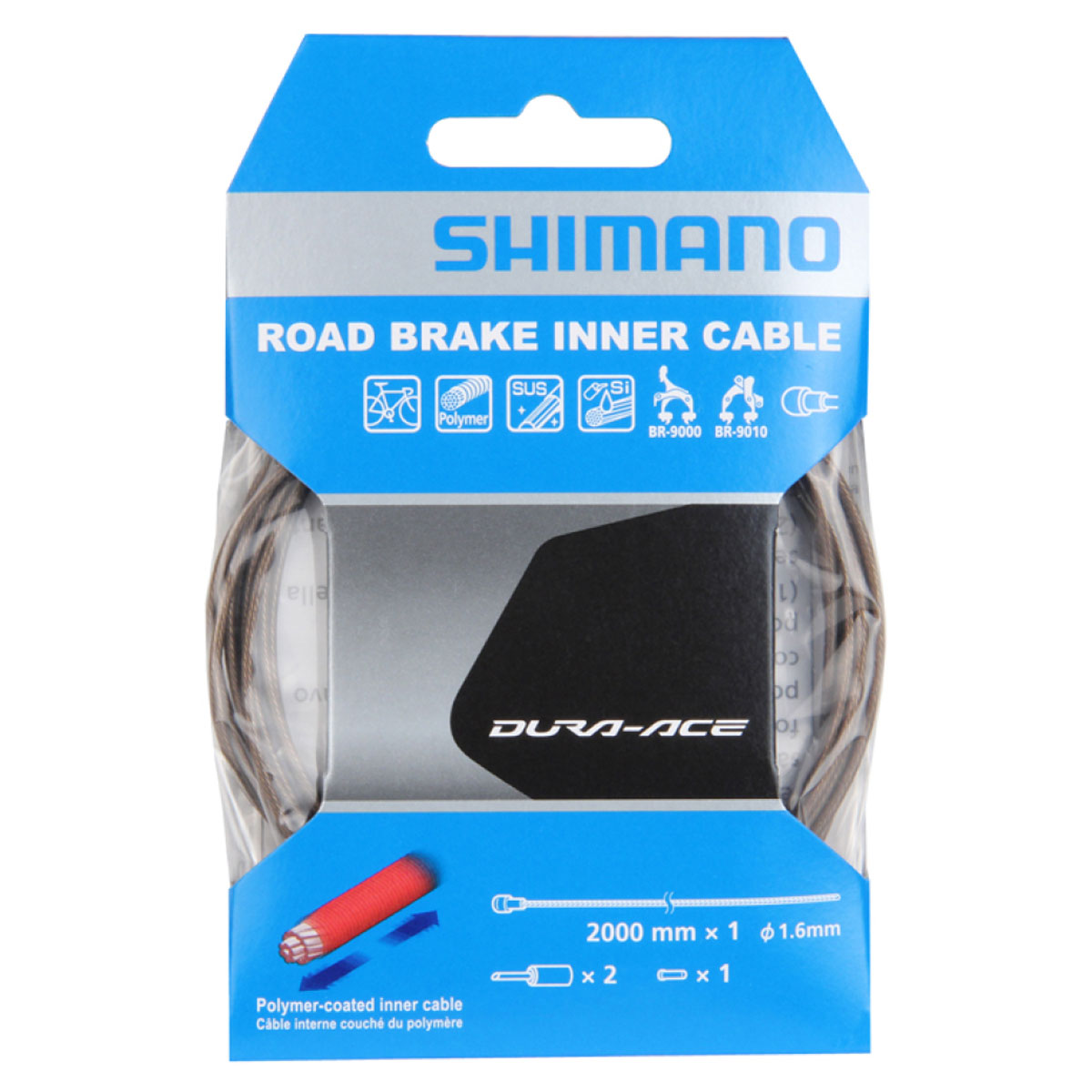 CABLE DE FREIN SHIMANO DURA-ACE 9000 - POLYMER COATED - UNITE
