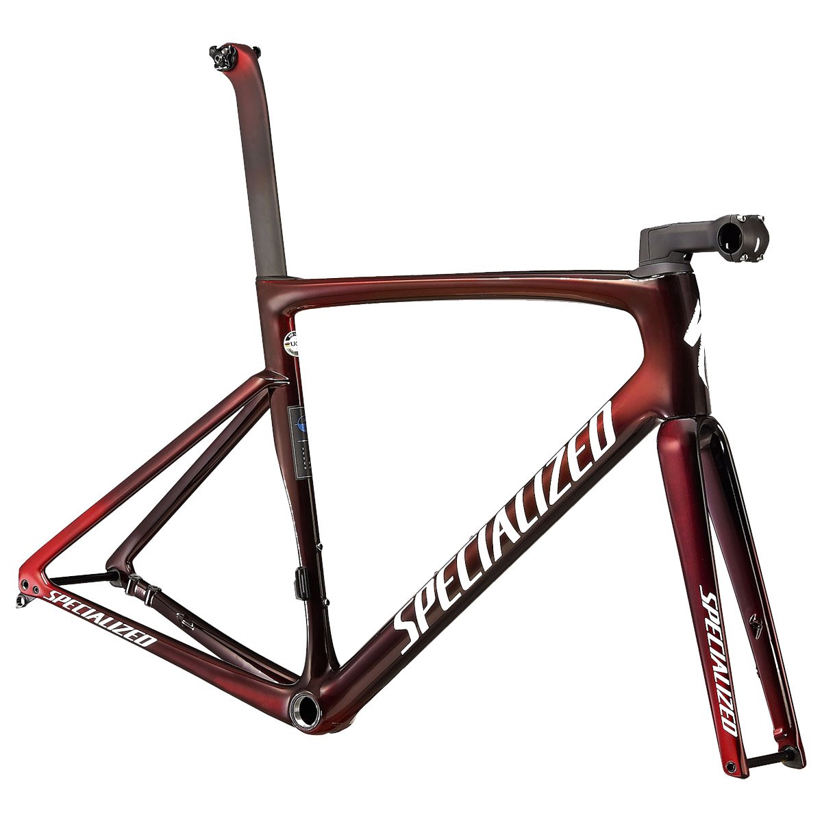 CADRE SPECIALIZED TARMAC SL7 S-WORKS SPEED OF LIGHT ROUGE/CHAMELEON 58CM